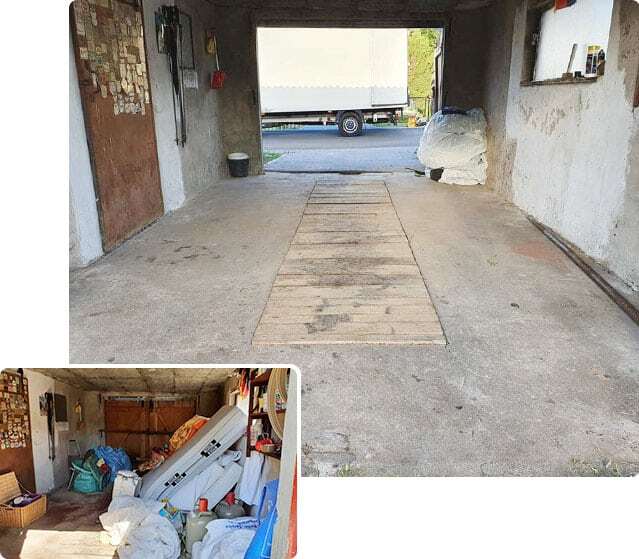 Garagenentrümpelung